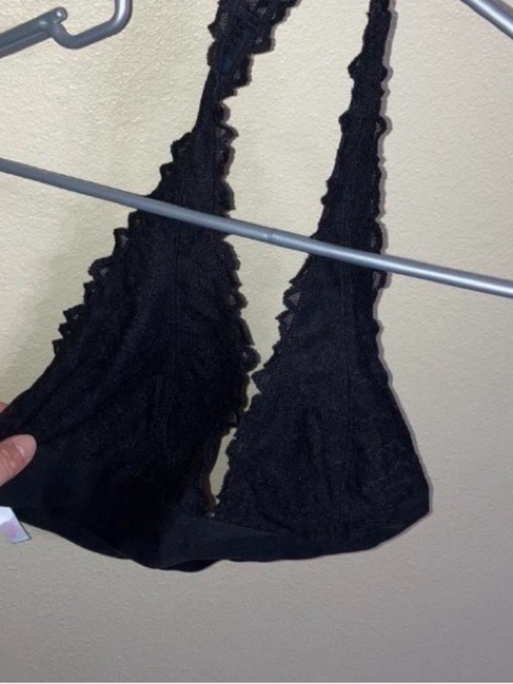 Victoria's Secret Black Lace Bralette - Hatler Top